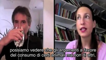 Veganismo: Sii il Cambiamento. Go Vegan.