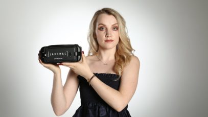 Evanna Lynch reaction to watching iAnimal