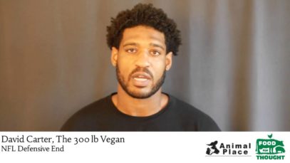 David Carter The 300 Pound Vegan Endorses Campaign