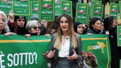 SUBWAY: la protesta a Verona