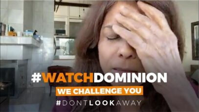 Jane Velez-Mitchell reacts to #WatchDominion Challenge