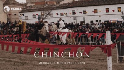 Documentamos un torneo medieval con caballos en Chinchón (Madrid)