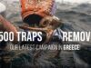 6,500 Traps Removed: Our Latest Campaign in Greece